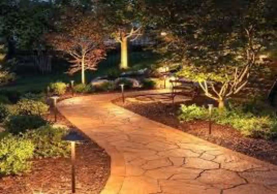 Outdoor Lighting Project near Celina